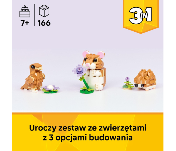 LEGO CREATOR 31376 Uroczy chomik z kwiatkiem - 1473425 - zdjęcie 10
